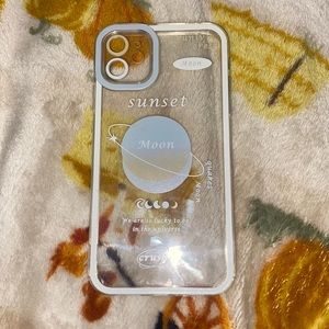 Cartoon planet phone case